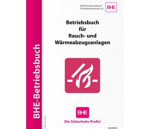 BHE Betriebsbuch Rauch- und Wärmeabzugsanlagen (10er Pack)