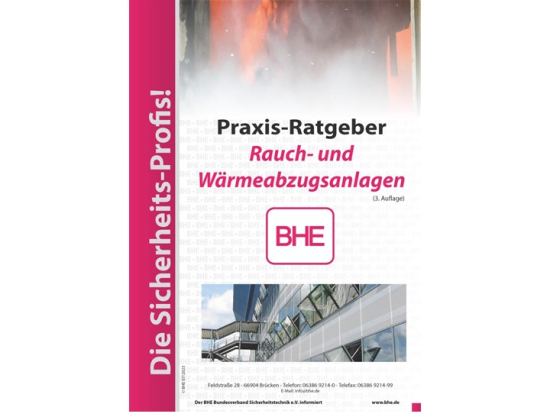 BHE-Praxisratgeber Rauch- und Wärmeabzugsanlagen