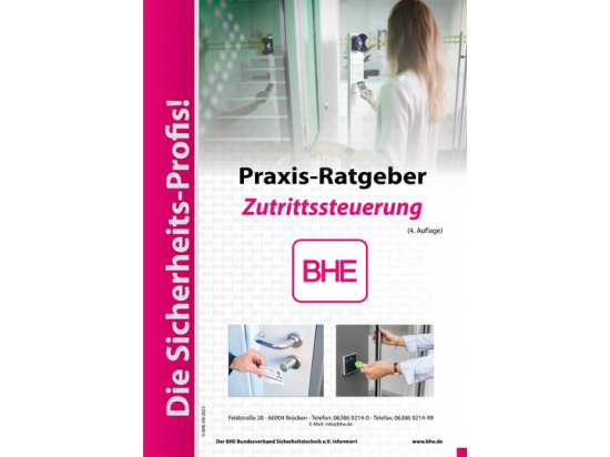 BHE-Praxisratgeber Zutrittssteuerung