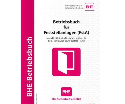 BHE-Betriebsbuch Feststellanlagen (10er Pack)