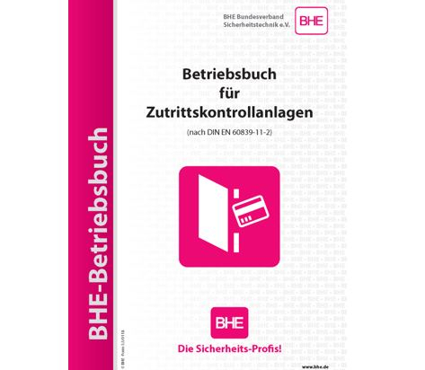 BHE-Betriebsbuch Zutrittskontrollanlagen (10er Pack)