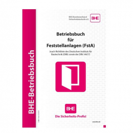 BHE-Betriebsbuch Feststellanlagen (10er Pack)